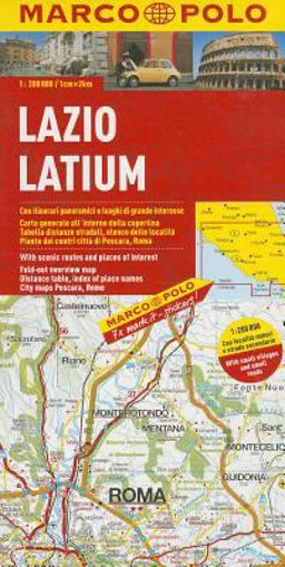 Italy - Latium Marco Polo Map