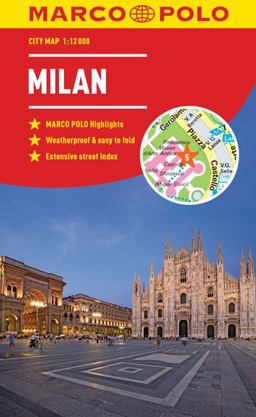 Milan - Marco Polo Travel Guide  9783829759168 Front Cover
