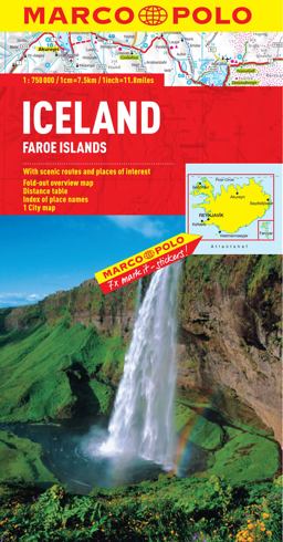 Island - Marco Polo Travel Guide Sudvesturland, Fjï¿½rdungskort. MIT Informationen und Farbfotos. Text in Islï¿½ndisch, Englisch, Deutsch, Franzï¿½sisch. (Islandskort / Mal Og Menning)  9783829767231 Front Cover