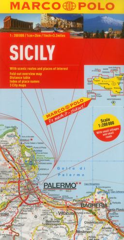 Sicily Marco Polo Map