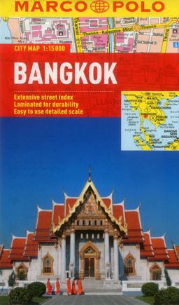 Marco Polo City Map Bangkok  9783829769624 Front Cover