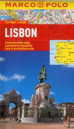 Lisbon Marco Polo City Map  9783829769730 Front Cover
