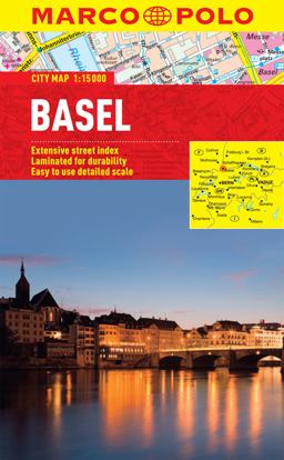 Basel Marco Polo Laminated City Map  9783829769754 Front Cover