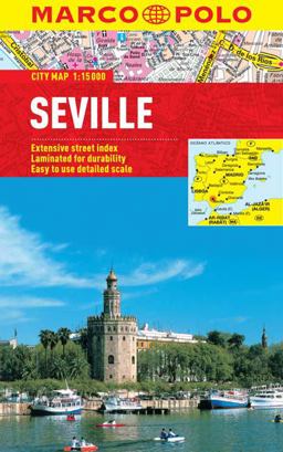 Seville Marco Polo Laminated City Map  9783829769778 Front Cover