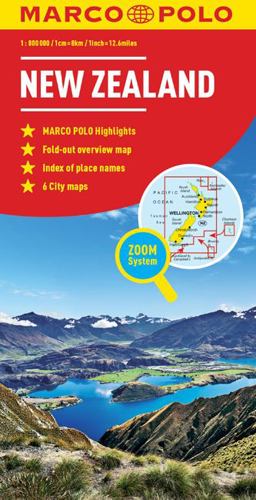 New Zealand - Marco Polo Travel Guide  9783829769969 Front Cover