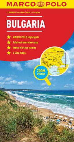 Bulgaria Marco Polo Map  9783829770064 Front Cover