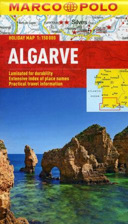 Algarve Marco Polo Holiday Map  9783829770200 Front Cover