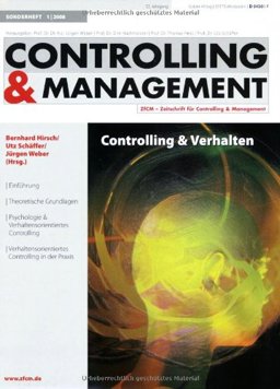Controlling and Verhalten Controlling and Verhalten