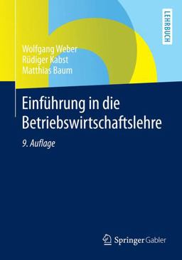Einführung in Die Betriebswirtschaftslehre