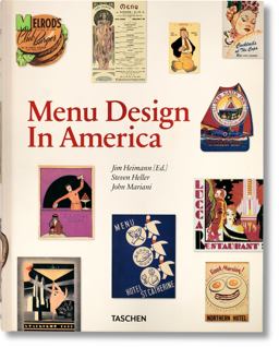 Menu Design in America  9783836526623 Front Cover