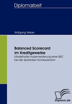 Balanced Scorecard Im Kreditgewerbe