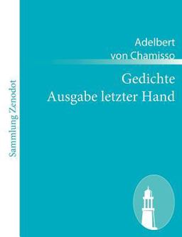 Gedichte Ausgabe Letzter Hand