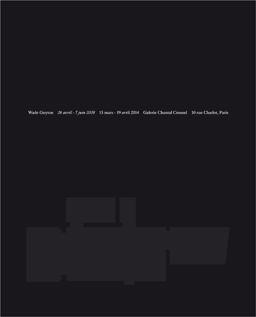 Wade Guyton: 26 Avril-7 Juin 2008