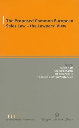 The Proposed Common European Sales Law
