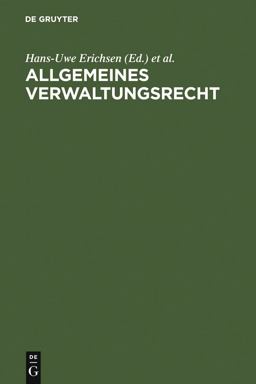 Allgemeines Verwaltungsrecht Allgemeines Verwaltungsrecht