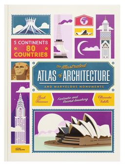 Illustrated Atlas of Architecture and Marvelous Monuments  9783899557756 Front Cover