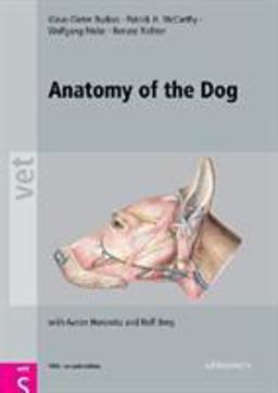 Anatomy of the Dog 5th 9783899930184 Front Cover