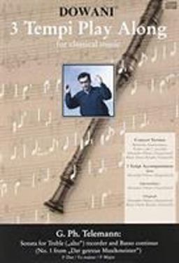 Telemann - Sonata in F Major for Treble (Alto) Recorder and Basso Continuo