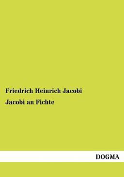 Jacobi an Fichte