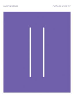 Carsten Nicolai: Parallax Symmetry