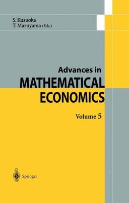 Advances in Mathematical Economics 5