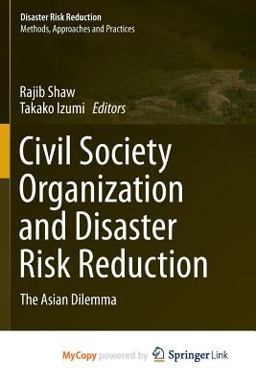 Civil Society Organization and Disaster Risk Reduction