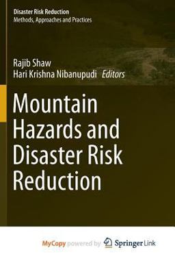 Mountain Hazards and Disaster Risk Reduction