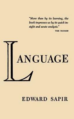 Language by Edward Sapir