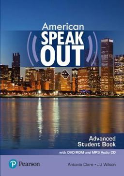 American Speakout, Advanced, Student Book with DVD/ROM and MP3 Audio CD  9786073240642 Front Cover