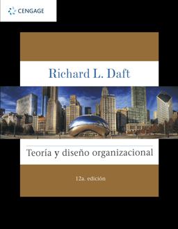 Teoria y Dise�o Organizacional