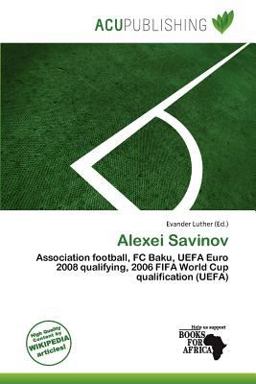 Alexei Savinov 2011 9786139890507 Front Cover