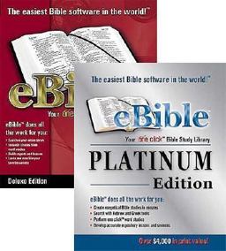 EBible Deluxe and Platinum Collection
