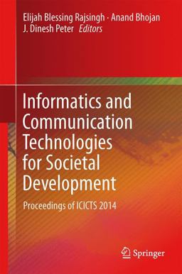 Informatics and Communication Technologies for Societal Development