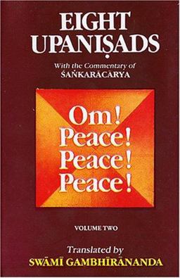 Eight Upanishads, with the Commentary of Sankara  9788175050174 Front Cover
