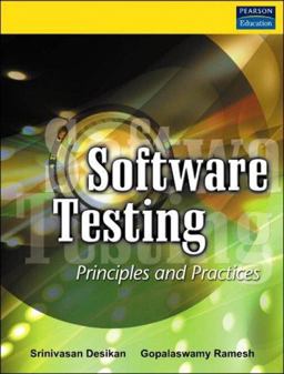Software Testing Principles and Practice  9788177582956 Front Cover