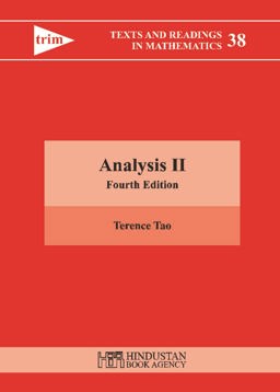 Analysis II 4th 9788195196128 Front Cover