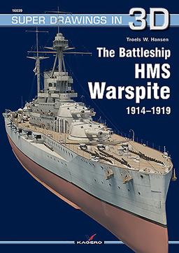 The Battleship Hms Warspite 1914-1919:  9788364596735 Front Cover