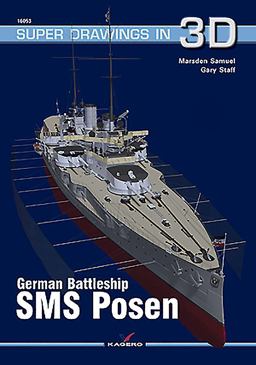 German Battleship SMS Posen  9788365437532 Front Cover