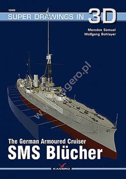 German Armoured Cruiser SMS Blï¿½cher  9788395157578 Front Cover
