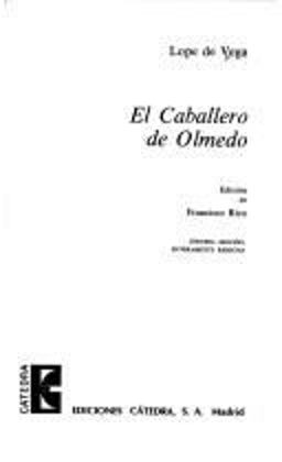 Caballero de Olmedo 14th 9788437603094 Front Cover