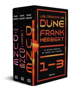 Estuche Las Crónicas de Dune: Dune, el Mesías de Dune e Hijos de Dune / Frank Herbert's Dune Saga 3-Book Boxed Set: Dune,Dune Messiah, and Children of Dune