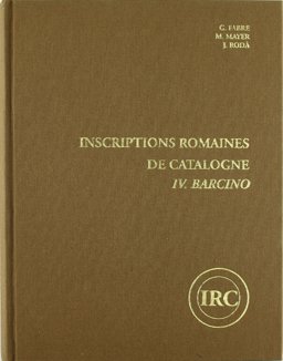 Inscriptions Romaines de Catalogne