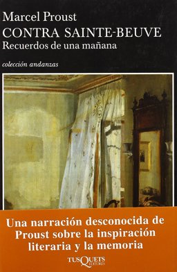 CONTRA SAINTE-BEUVE