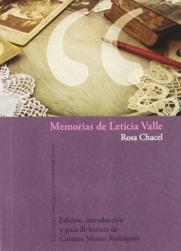 Memorias de Leticia Valle  9788484894582 Front Cover