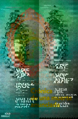 Cronica De Una Muerte Anunciada / Chronicle of a Death Foretold 1st 9788497592437 Front Cover