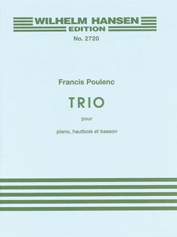 Trio for Piano, Oboe and Bassoon  9788759803929 Front Cover