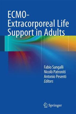 ECMO-Extracorporeal Life Support in Adults  9788847054264 Front Cover