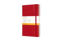 Moleskine Classic Notebook, Large, Ruled, Red, Hard Cover (5 X 8. 25) 1st 2008 9788862930048 Front Cover