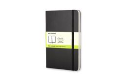 Moleskine Classic Notebook, Large, Plain, Black, Hard Cover (5 X 8. 25)  9788883701146 Front Cover