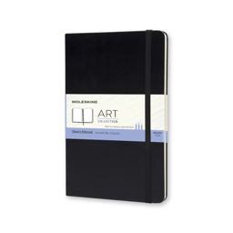 Moleskine Art Plus Sketchbook, Large, Plain, Black, Hard Cover (5 X 8. 25)  9788883701153 Front Cover